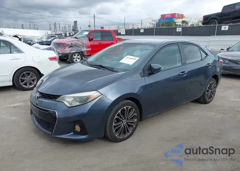 2014 Toyota Corolla S Plus from USA, damaged, VIN 5YFBURHE3EP067464